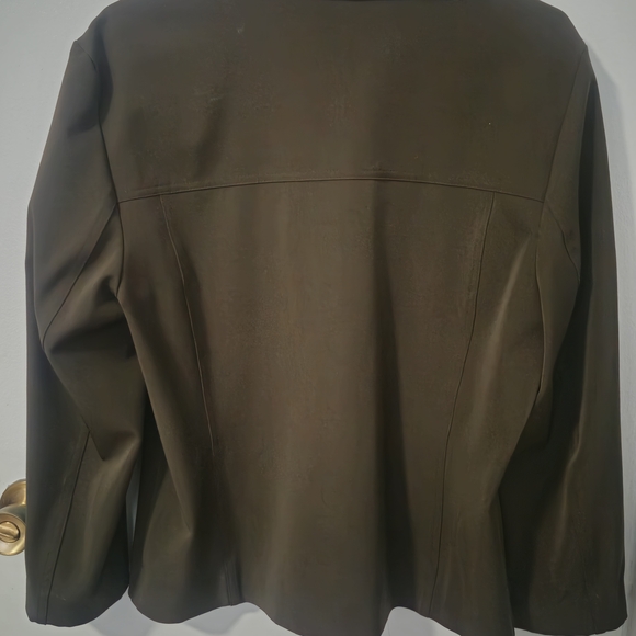 Brown Button-Up Jacket - Picture 2 of 2